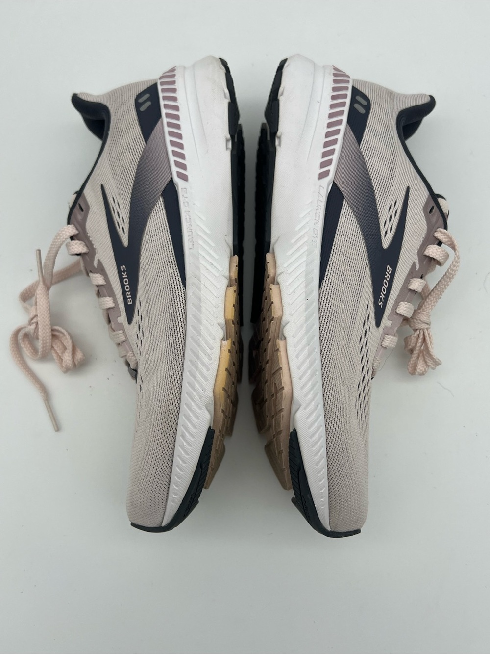 Brooks launch 8 gts running shoes women’s size 7 sneakers pink athletic gym - Picture 5 of 11
